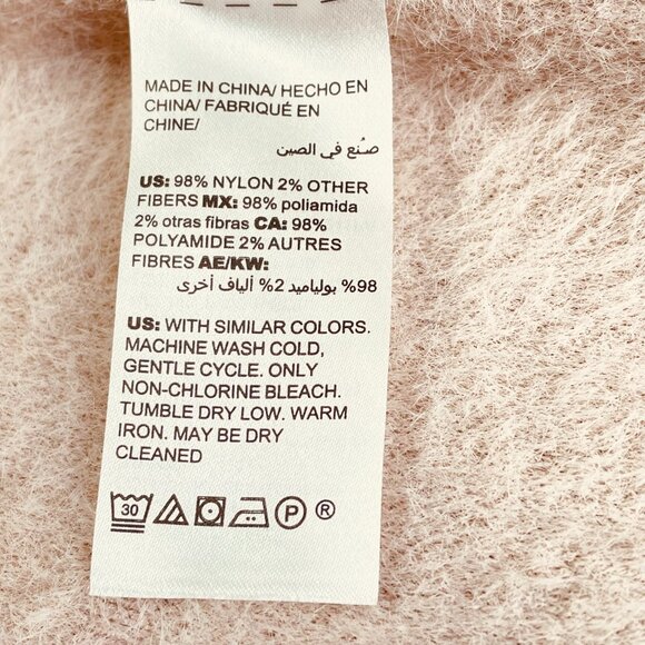 Chico's Blush Cream Half-Sleeve Open Cardigan Jacket Lady Coat Size 1/M Soft - Picture 11 of 12